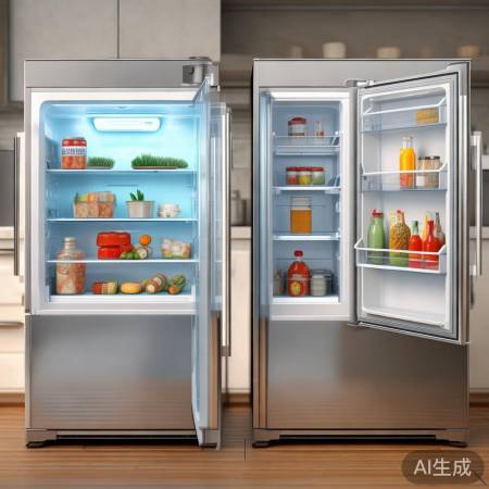 冷藏冰箱不插电食物易变质,冰冻