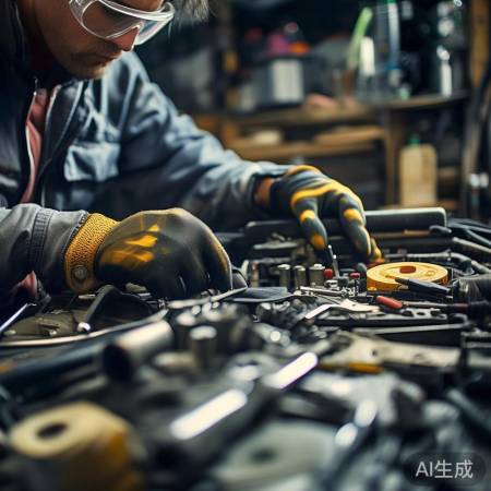 准备工具,穿戴安全。