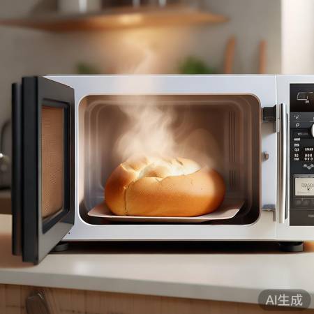 微波炉快速美味面包