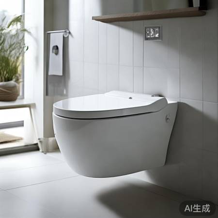 TOTO壁挂马桶，时尚易清洁