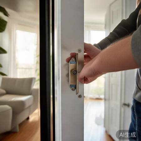 定期检查防盗门，确保安全。