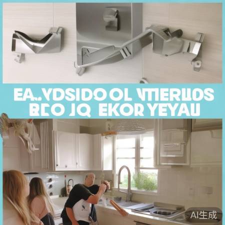 挂抽油烟机，家人帮忙调平