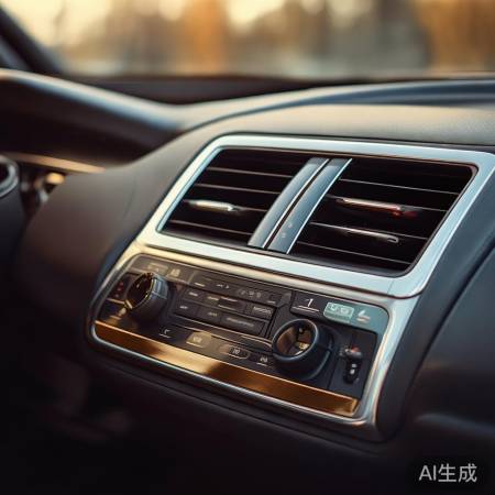 汽车空调出风口巧装饰，提升车内
