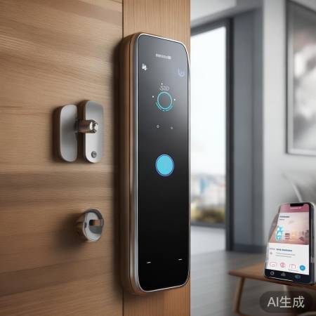 智能锁自动上锁,实时监控记录