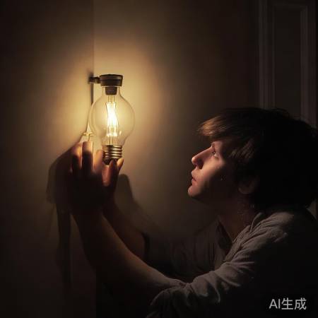 “先换灯泡,再排查问题。”