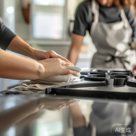 清洁灶面，延长寿命