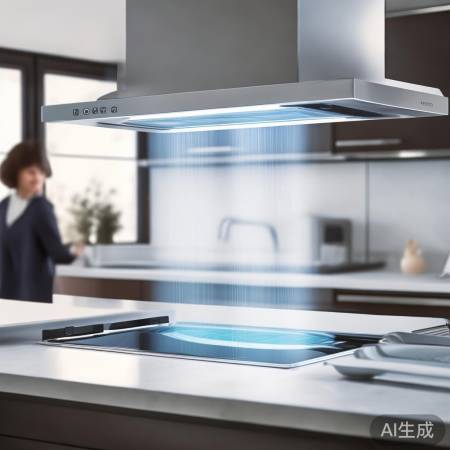 美的油烟机,吸力强大,服务贴心