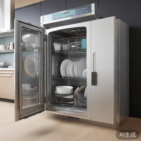 消毒柜容量60-120升,满足