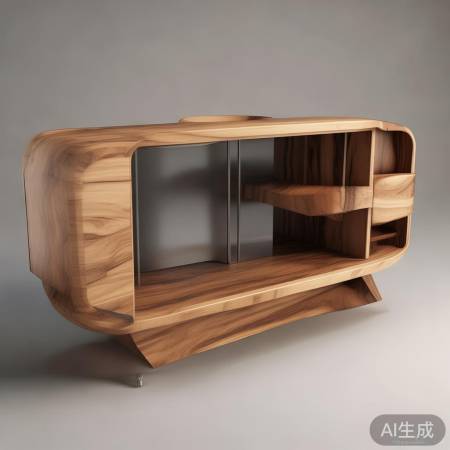 现代简约红酒柜设计，自然舒适。