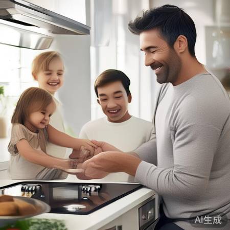 一体灶胡桃易装易操作