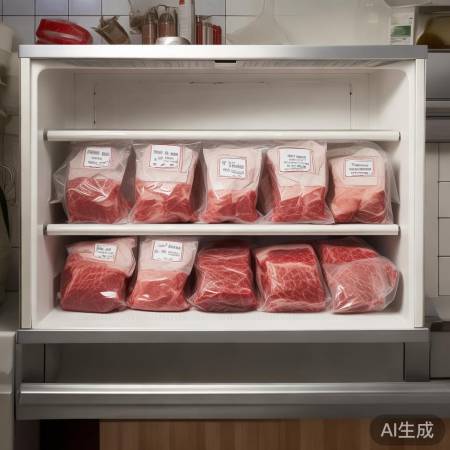冻肉保存时长各异