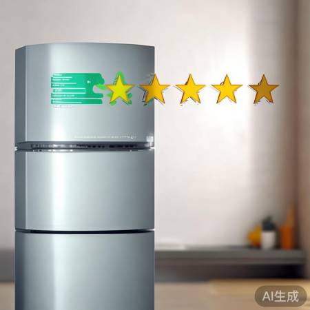 “美的465冰箱，节能五星级”