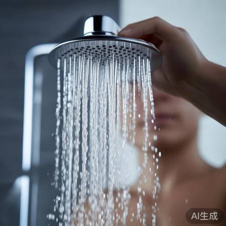 气阀流量适中,洗澡又快又省气