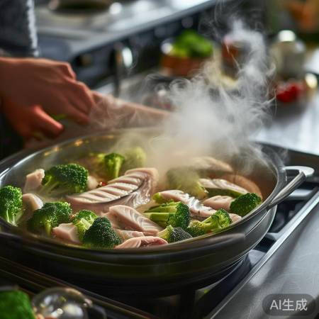 集成灶蒸菜,一举两得