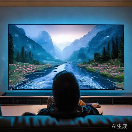 “JVC 4K电视,画质音效出