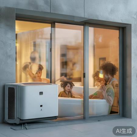科技发展,空气能热水器普及