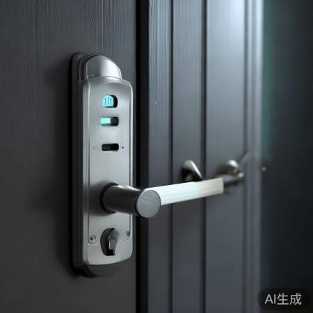 指纹锁需电池,价格略高