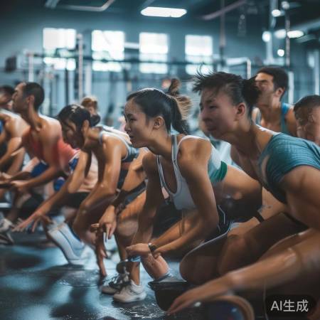备战亚锦赛,选手努力备战