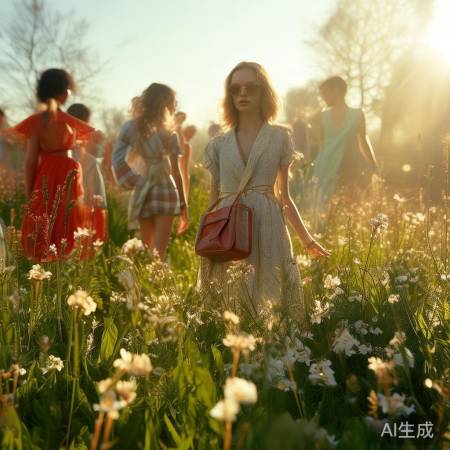 春光明媚LV广告时