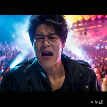 张杰演唱会，真诚努力