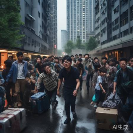 柳州小区火灾谣言引发恐慌