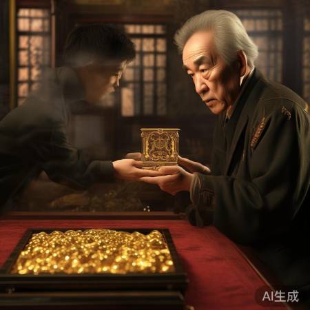 丁禹兮20g黄金赠礼，意义深远