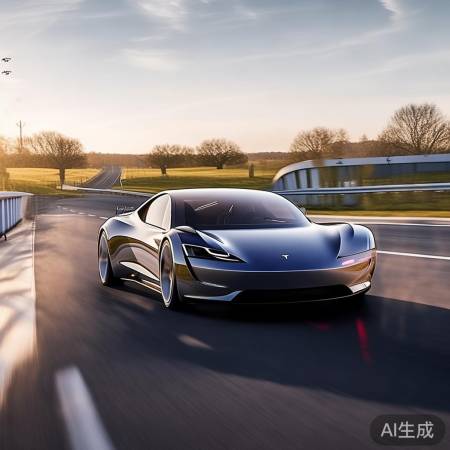 特斯拉Roadster2加速惊