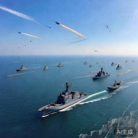 黄海南部禁航:军事演习大动作