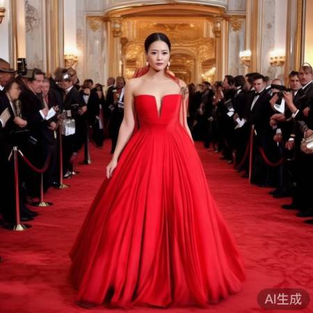 杨幂芭莎盛典惊艳站位